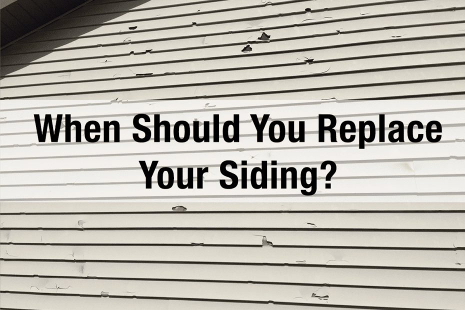 How to know if your siding needs to be replaced