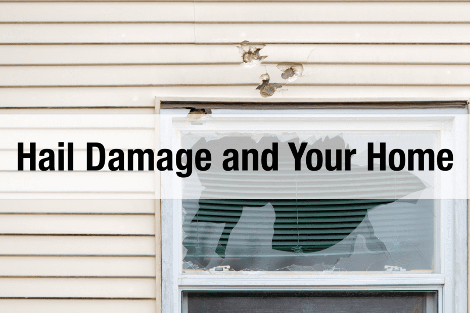 hail damage for siding and windows on your home in Rapid City